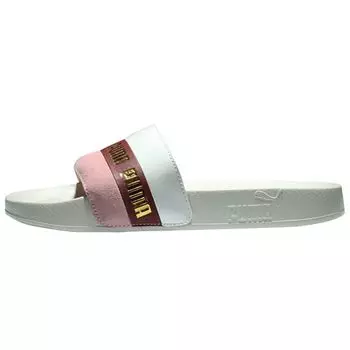 Puma Leadcat Slide Remix Pastel Parchment Женские Кроссовки Tan Bridal-Rose 370694-02
