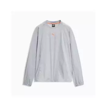 Puma Men S Functional Active Woven Stretch Crew SweatShirt Grey/L