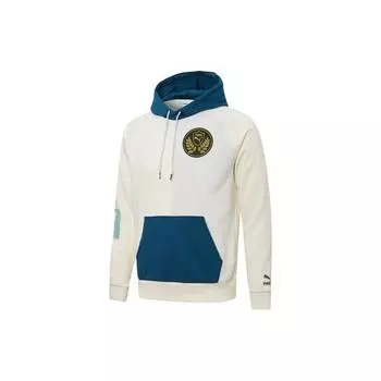 Puma Mix Badge Knit Hoodie Мужские топы белые 537005-65 XL