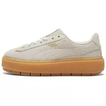 Puma Platform Trace Pastel Parchment Женские Кроссовки Тан 365830-14