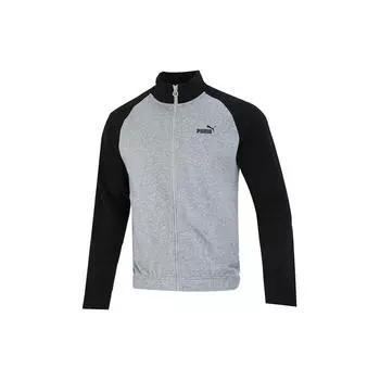 Puma Повседневная куртка с цветным логотипом, мужская куртка, серая 674642-03