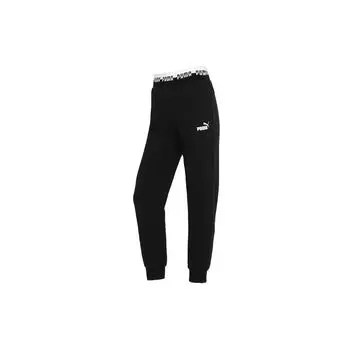 Puma Повседневные спортивные трикотажные джоггеры женские низы черные 845590-01 S