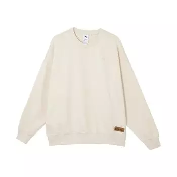 Puma Retro Reverie Crew Warmcell Удобный пуловер Повседневная модная универсальная толстовка Унисекс толстовка Almond 629604-87 M