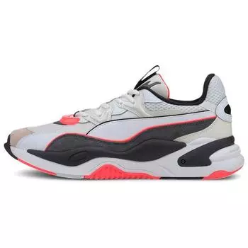 Puma RS-2K Messaging - Серые мужские кроссовки High Risk Red Белые ультра-серые 372975-05