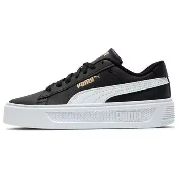 Puma Кроссовки Smash Platform v3 Black White Gold Women 390758-02 37