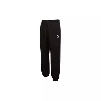 PUMA Solid Casual Knit Sports Pants Men Black 537850-01 XL