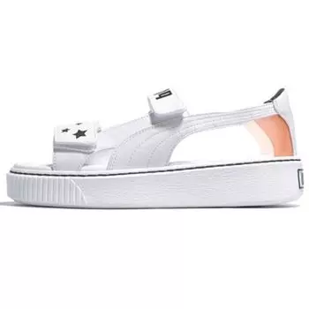 Puma Sophia Webster x Platform Sandal White Black Orange Женские кроссовки 364709-01