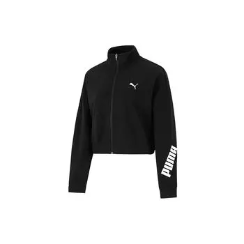 Puma Спортивная тренировочная трикотажная куртка с капюшоном женские куртки черные 846288-01 XL