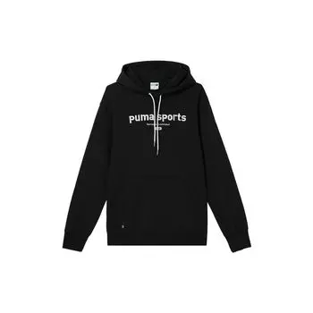 Puma Спортивный повседневный свитер с принтом букв, мужская толстовка, черная 623442-01 XXL