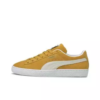 Puma Suede Classic Xxi Unisex Skate Shoes Honey Mustard/White