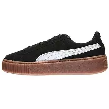 Puma Suede Platform Jr Snake - Женские кроссовки Black Gum White 363906-02 37