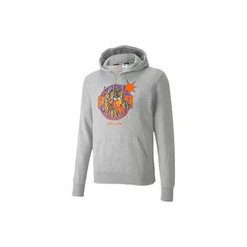 Толстовка с капюшоном Puma With The Hundreds Collaboration Men Tops Grey 596749-04 XS