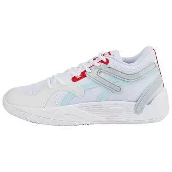 Puma TRC Blaze Court White Light Aqua Мужские Кроссовки 376582-18 44