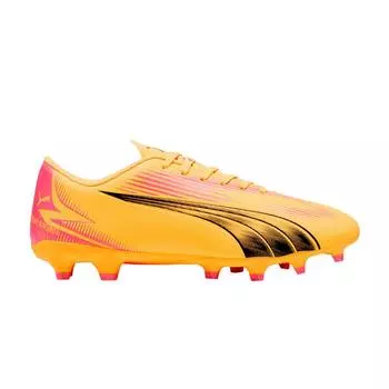 Puma Ultra Play FG AG Forever Faster Pack мужские кроссовки оранжевые Sun-Stream черные 107763-03 40.5
