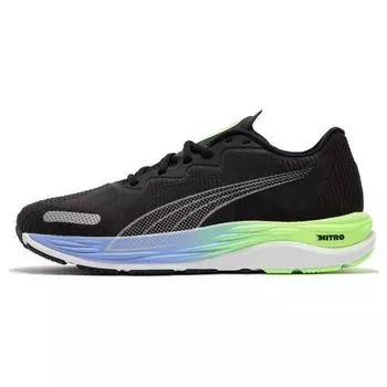 Puma Velocity Nitro 2 Fade - Мужские кроссовки Black Elektro Purple Purple 378526-01 40.5