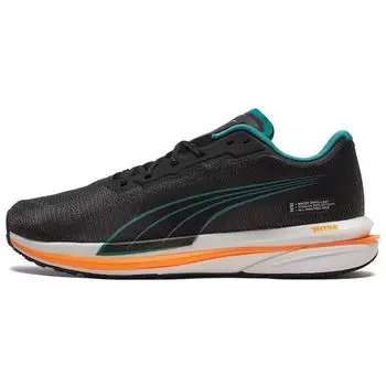 Puma Velocity Nitro WTR Black Orange Glow Мужские кроссовки для парасейлинга 195293-01