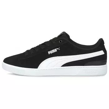 Puma Vikky V3 Black White Women Sneakers Silver 383023-01