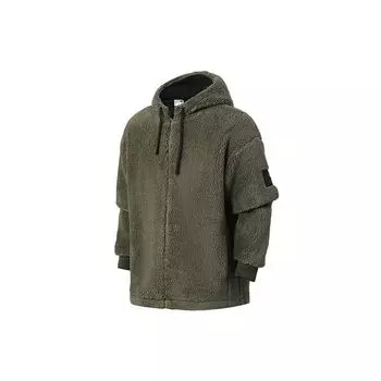 Puma Warm Fleece Sporty Hooded Jacket Мужские куртки Зеленый 530271-64 S