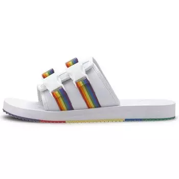 Puma Wilo Lux Sandal Nylon Rainbow Unisex Sneakers White High-Risk-Red 372554-01 42