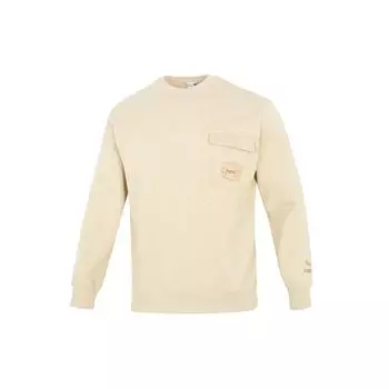 Puma Зимняя серия CC Graphic Crew Neck Sweatshirt Men Толстовки Khaki 539908-12 2XL
