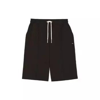 Puma x Ami Paris SS22 Однотонные повседневные шорты с логотипом в форме сердца Мужские брюки черные 534071-01 XXS
