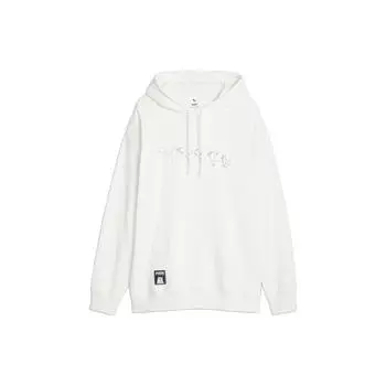Коллаборация Puma X Ripndip Ss23 Cat Pattern Printed Logo Hoodie Men Hoodies White 622197-65 S