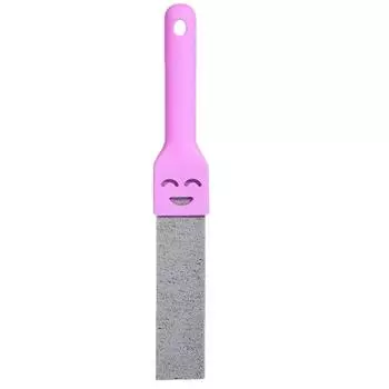 Pumice Stone Cleaning Stick Set - Stain & Rust Remover for Toilet, Kitchen, Bathroom Tiles, and Sinks - Includes Handle Brush