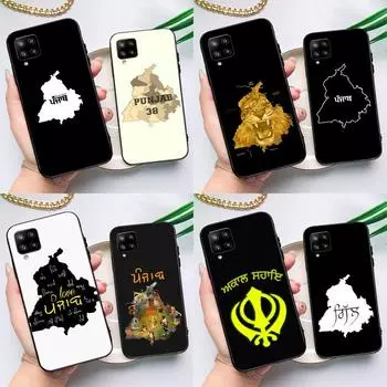 Punjab Map Case For Samsung Galaxy A54 A34 A53 A13 A32 A52 A14 A51 A71 A23 A33 A73 A12 A22 A21S Coque Samsung A22 4G