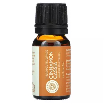 Pure Body Naturals, Эфирное масло, корица и кассия, 0,33 жидк. (10 мл)