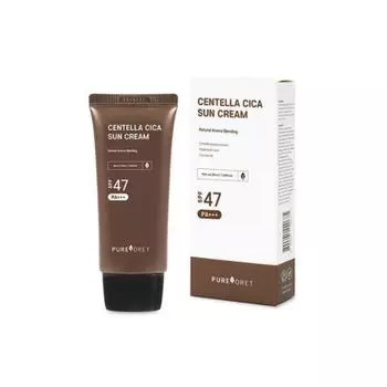 PUREFORET Centella Cica Sun Cream SPF47 PA +++ 50 мл
