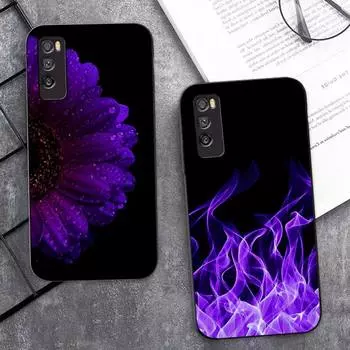 purple aesthetic Phone Case for Huawei Mate 20 10 9 40 30 lite pro X Nova 2 3i 7se Huawei Mate9