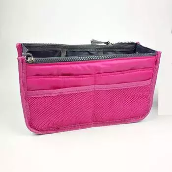 Purse Women s Bag Insert Liner Zip lock Bag Storage Bag Travel Cosmetic Handbag Makeup Pouch