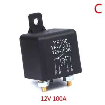 Пусковое реле 200A 100A 12V/24V силовое автомобильное сильноточное пусковое реле 12V 100A