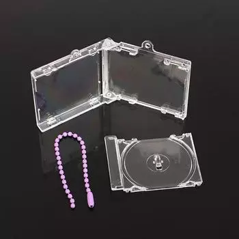 Пустой альбом мини-CD брелок CD-плеер брелок периферийный памятный альбом брелок для ключей для DIY рюкзак кулон A1