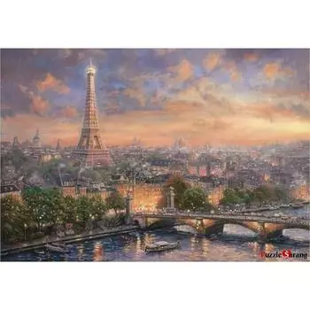 Puzzle Life Город любви Париж PL838 500 деталей, корейские популярные пазлы