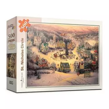 [Puzzle Life] Пазл Николас Круг, 500 деталей, PL885, пазлы разных цветов, детские игры, развивающие игрушки