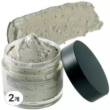 Pyunkangyul Soothing Pore Clear Wash-Off Pack 100g, 1 pack, 2 packs