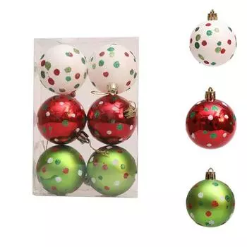 Q1JB Handmade Christmas Sphere Ornament Traditional Christmas Sphere Decoration Decorative Hanging Ornament for Tree