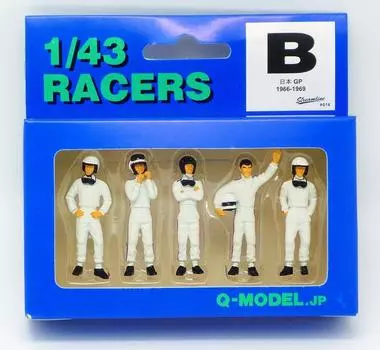 Q MODEL RACER B Japan GP Завершенное изделие 1/43 1966-1969 (Раскрашенная фигура)