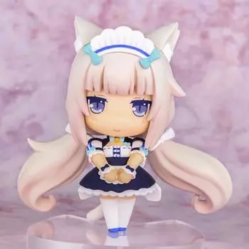 Q Posket Nekopara Chocola Vanilla ПВХ Фигурка Стенд Аниме Девушка Фигурка Японская Модель Игрушки Vanilla