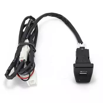 QC3.0 Car Charger Central Control Position Fast Charging Socket For Toyota RAV4