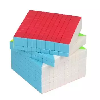 Qiyi 10x10 Magic Cube Профессиональная скорость декомпрессии Волшебная головоломка Игрушки высокого уровня для детей