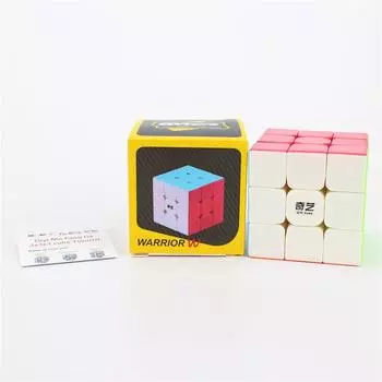 QiYi Warrior W 3x3x3 Profissional Magic Cube Warrior S Cube Парус W cubo Magico Соревнования Головоломки Кубики Игрушки для детей