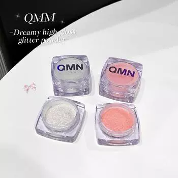 QMN Highlighter Glitter Glossy Pearlescent Трехмерные контурные румяна для макияжа