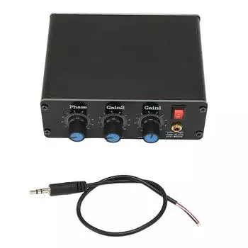 QRM Eliminator Box 3P X Phase 1.830 МГц HF Bands PTT Control Алюминиевый сплав Регулируемый сигнал