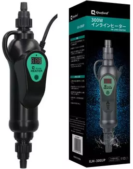 Quaford Inline Heater Внешний нагреватель 300 Вт PSE сертифицированный продукт 100 В аквариум для пресной и соленой воды Япония 50/60 Гц ILH-300JP
