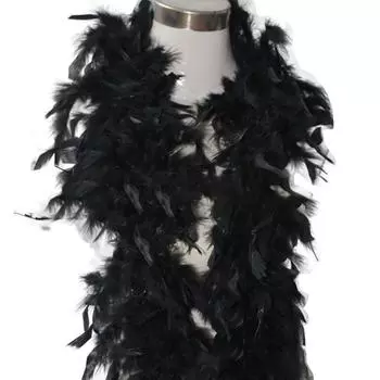 Quality Feather Boa Flapper Hen Night Dance Party Show Costume 180x2