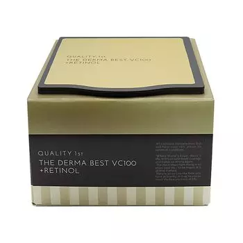 Quality First The Derma Mask 1 piece Dermal Face Sheet Mask 1 piece Derma Best VC100 Retinol 20 (The + pieces)
