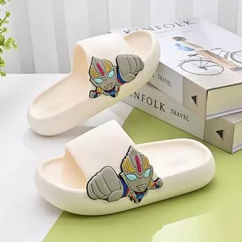 Quality Kids Premium Slippers Soft Eva Material Nonslip Summer House Slippers With Adorable Cartoon Themes StyleA,26-27