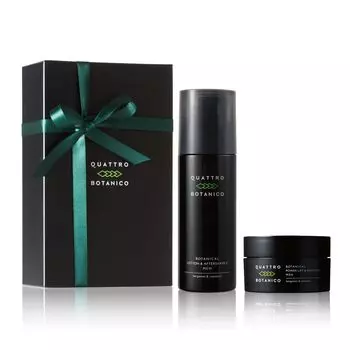 Quattro Botanico Подарочный лосьон Botanical Lotion S 150 мл Крем 50 г Подарочный набор Увлажняющий уход за кожей Косметика Макияж День рождения (Мужской и кремовый) & Все в одном